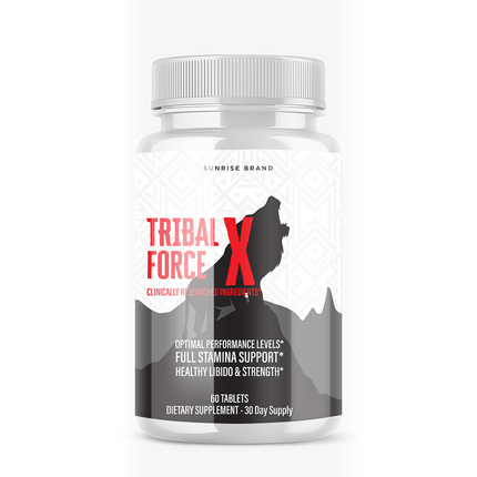 Tribal Force X Supplement for Men to Boost Performance & Male Vitality - 60 Tabs