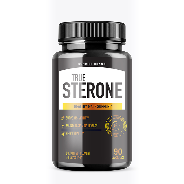True Sterone Male Health Pills to Boost T-Levels and Performance 90 Caps
