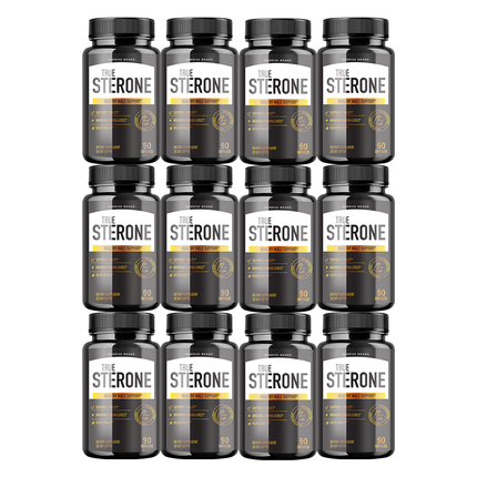True Sterone Male Health Pills to Boost T-Levels and Performance 12 Packs