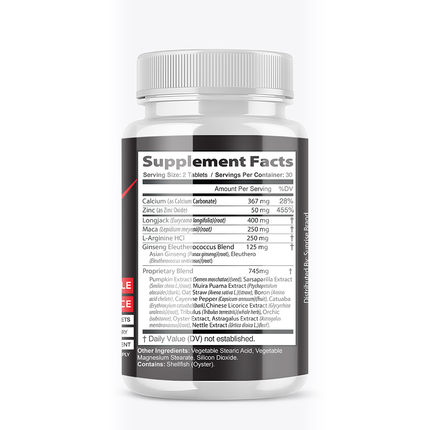 Titan X Male Health Pills to Boost Performance and Endurance - 3 Pack