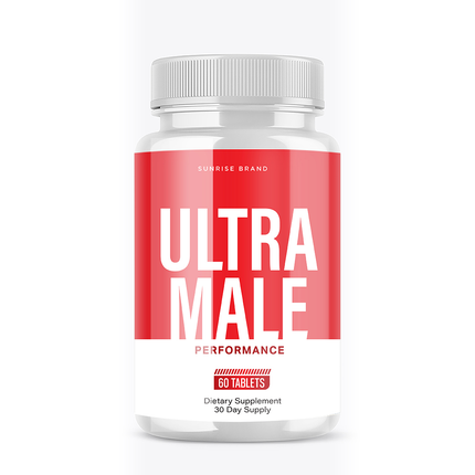 Ultra Male Capsules, UltraMale Vitality Supplement Men - 60 Tablets