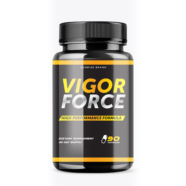 Vigor Force Male Supplement, Vigor Pills to Boost Vitality & Energy 90 Capsules
