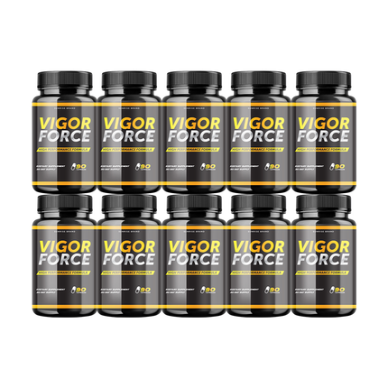 Vigor Force Male Supplement, Vigor Pills to Boost Vitality & Energy - 10 Pack