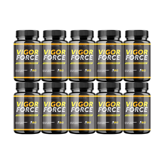 Vigor Force Male Supplement, Vigor Pills to Boost Vitality & Energy - 10 Pack