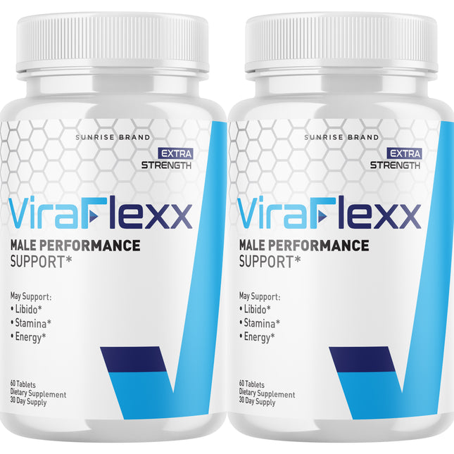 ViraFlexx Capsules, Vira Flexx Men Dietary Supplement Pills - 2 Pack