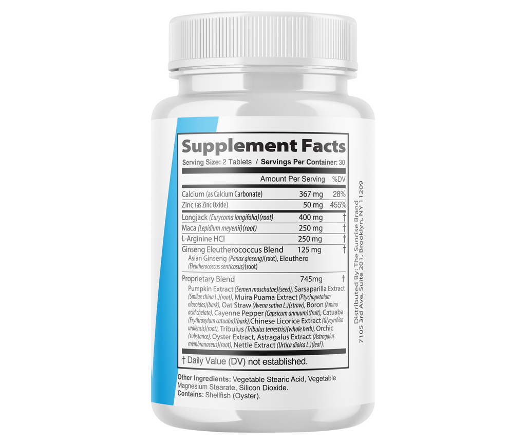 ViraFlexx Capsules, Vira Flexx Men Dietary Supplement Pills - 60 Tablets