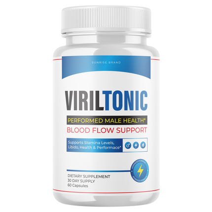 Viriltonic for Male, Viril Tonic Advanced Formula Men Support - 60 Capsules