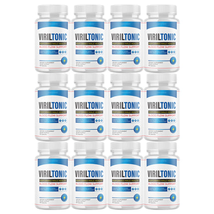 Viriltonic for Male, Viril Tonic Advanced Formula Men Support - 12 Pack