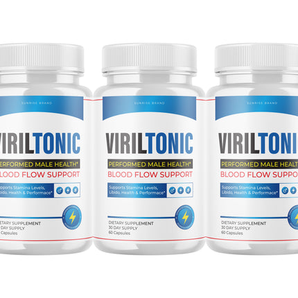 Viriltonic for Male, Viril Tonic Advanced Formula Men Support - 3 Pack