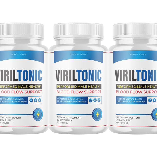 Viriltonic for Male, Viril Tonic Advanced Formula Men Support - 3 Pack