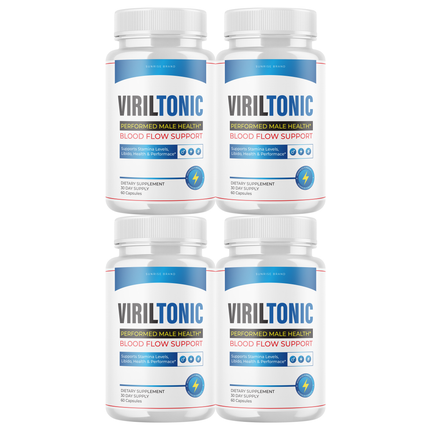 Viriltonic for Male, Viril Tonic Advanced Formula Men Support - 4 Pack
