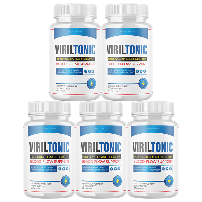 Viriltonic for Male, Viril Tonic Advanced Formula Men Support - 5 Pack
