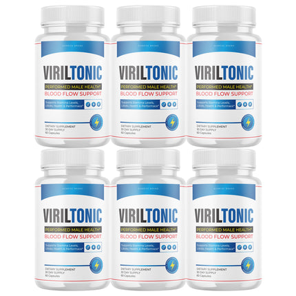 Viriltonic for Male, Viril Tonic Advanced Formula Men Support - 6 Pack