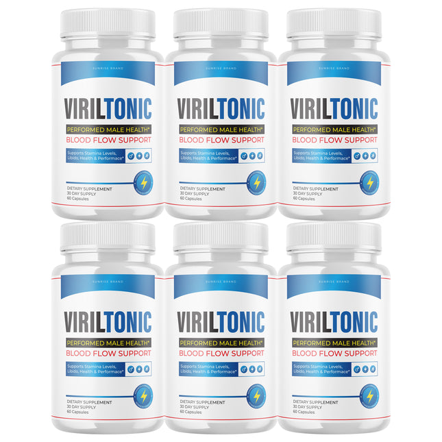 Viriltonic for Male, Viril Tonic Advanced Formula Men Support - 6 Pack