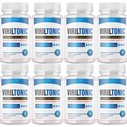 Viriltonic for Male, Viril Tonic Advanced Formula Men Support - 8 Pack