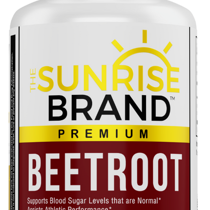 Organic Beet Root Capsules - 1200mg per serving - 60 capsules
